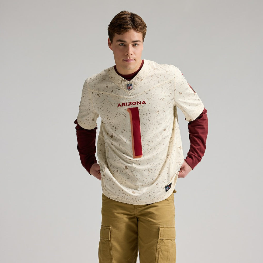 Nike Kyler Murray Arizona Cardinals 2025 Rivalries Collection Limited Jersey Natural