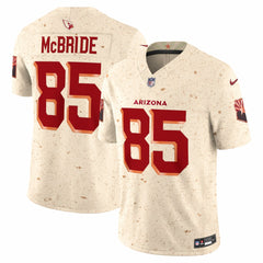 Nike Trey McBride Arizona Cardinals 2025 Rivalries Collection Limited Jersey Natural