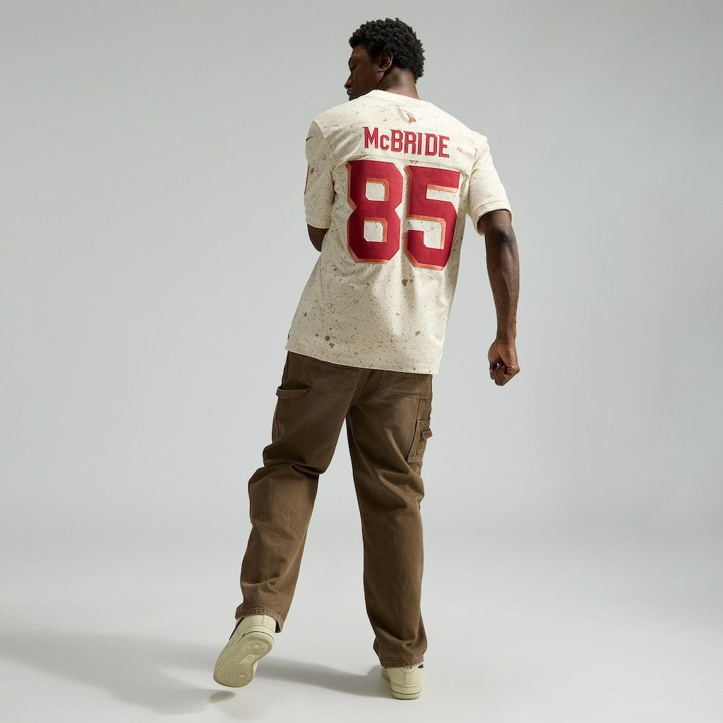Nike Trey McBride Arizona Cardinals 2025 Rivalries Collection Limited Jersey Natural