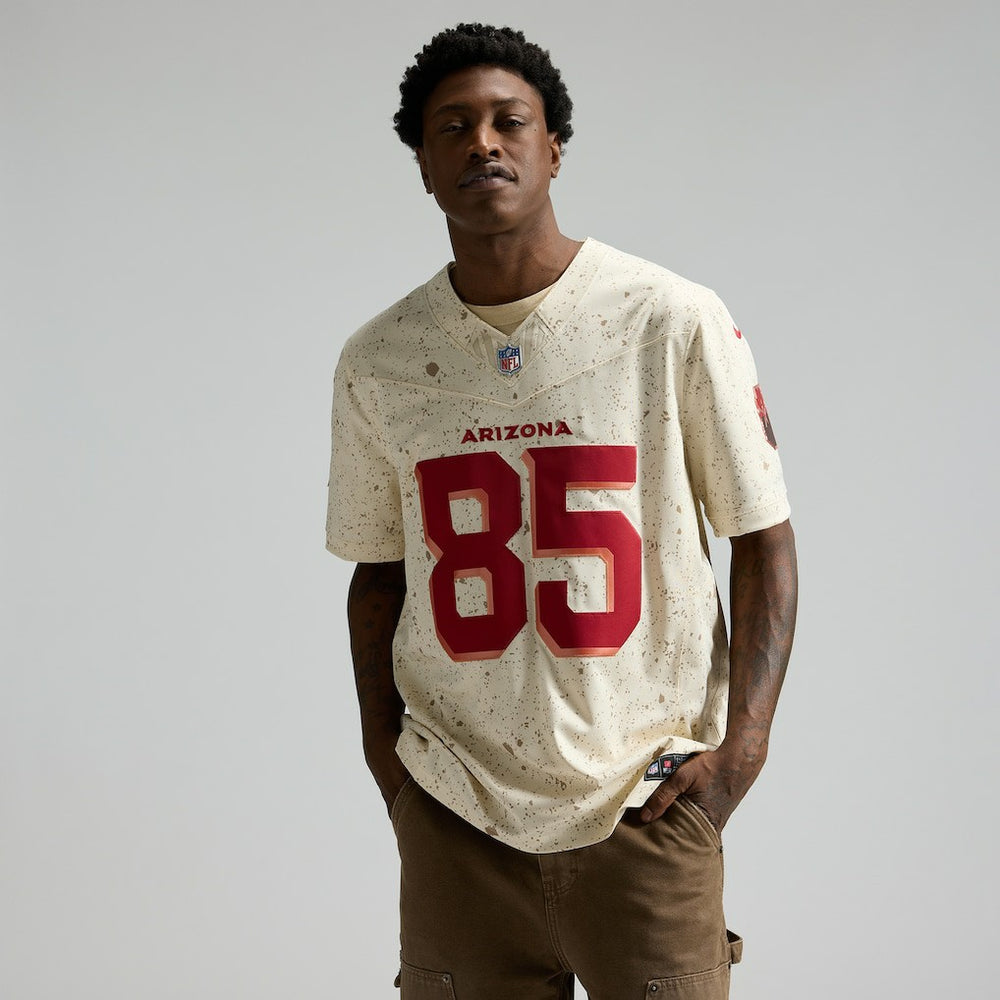 Nike Trey McBride Arizona Cardinals 2025 Rivalries Collection Limited Jersey Natural