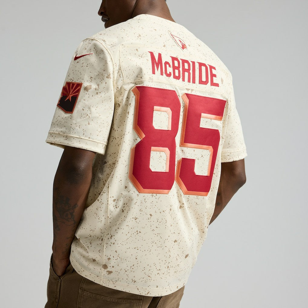 Nike Trey McBride Arizona Cardinals 2025 Rivalries Collection Limited Jersey Natural