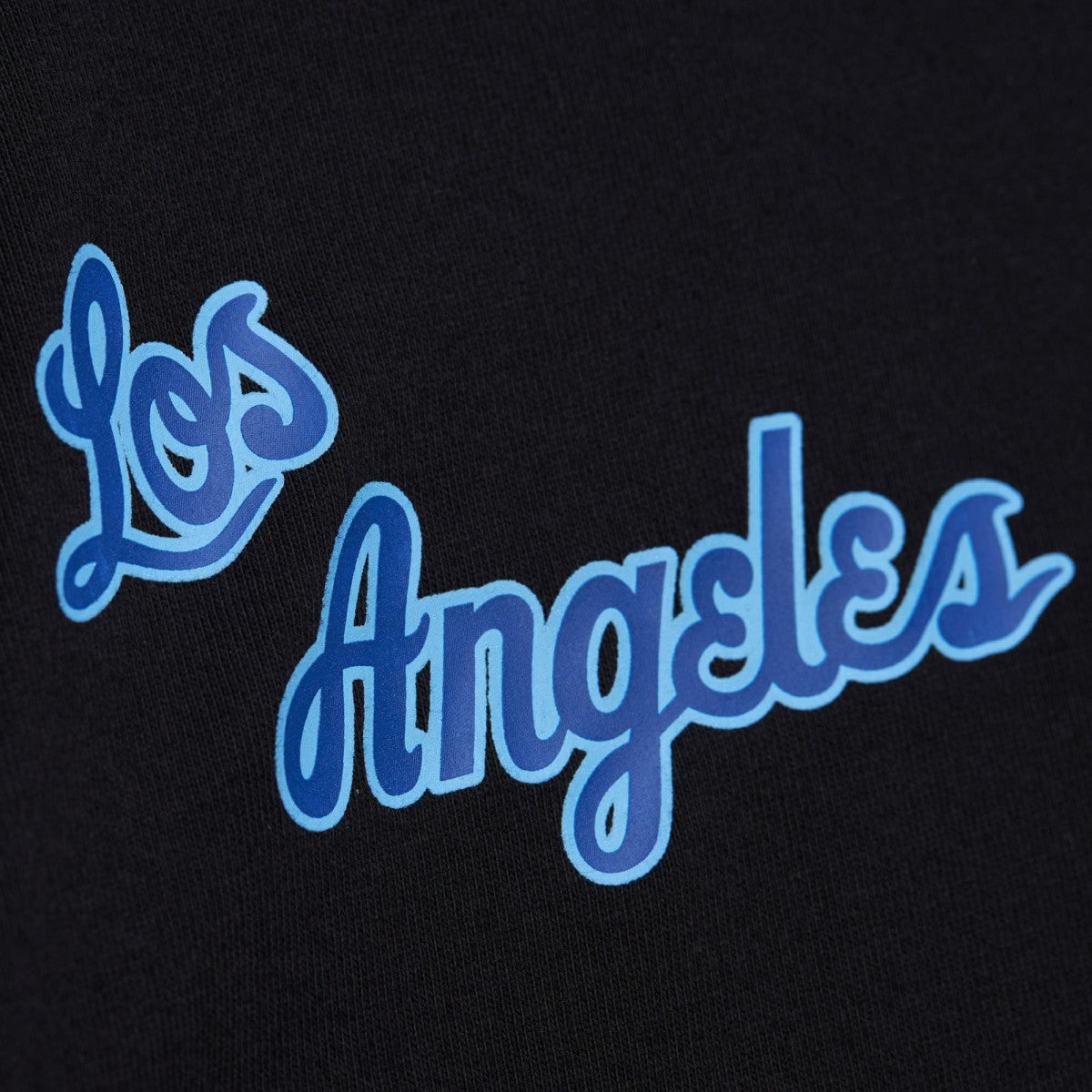 Los Angeles Lakers Black Out Collection Vintage Premium T-Shirt Black