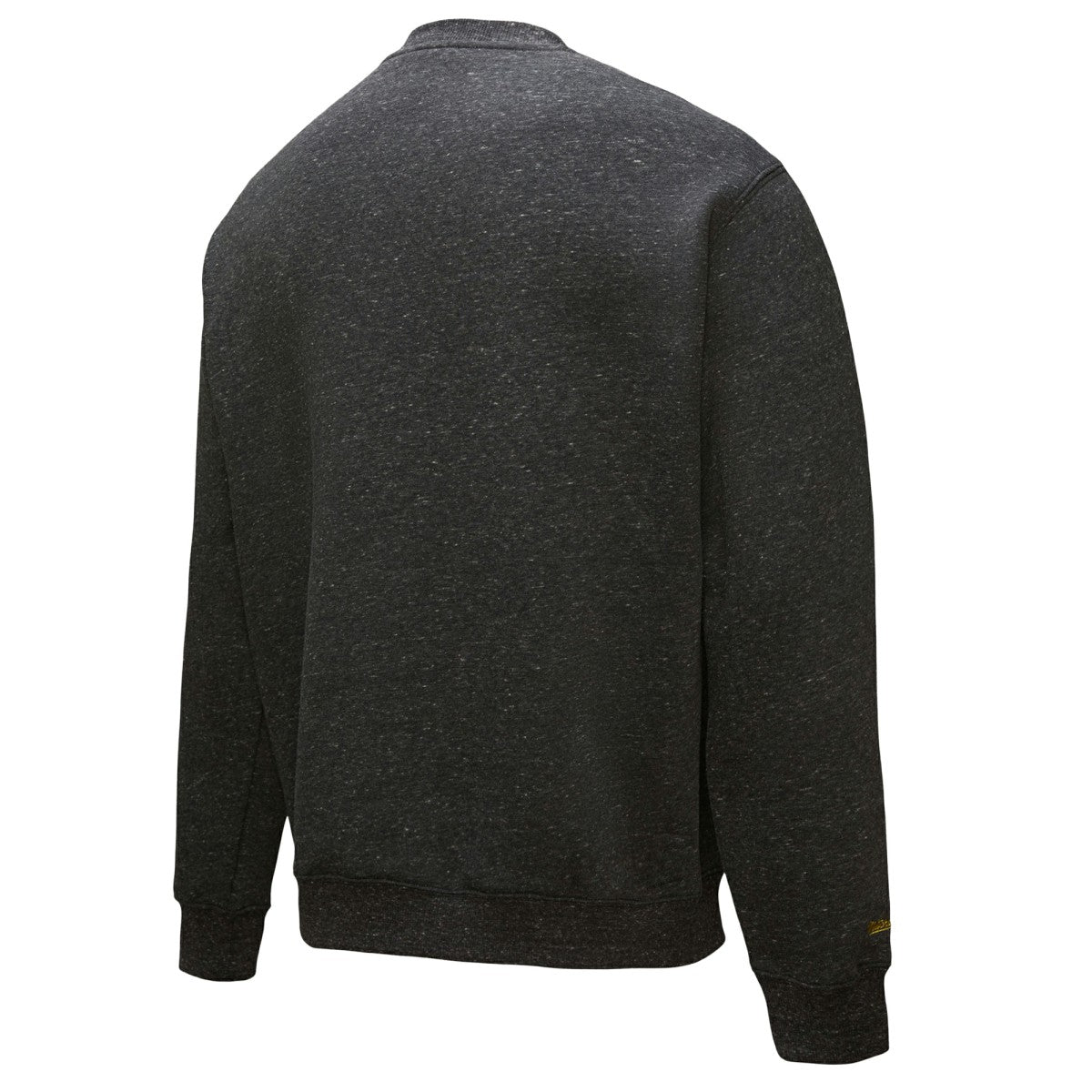 Los Angeles Lakers Black Out Collection Snow Washed Vintage Logo Pullover Sweatshirt Black | Mitchell & Ness online