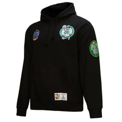 Boston Celtics Hardwood Classics Blackout Collection Pullover Hoodie Black | Mitchell & Ness Near Me