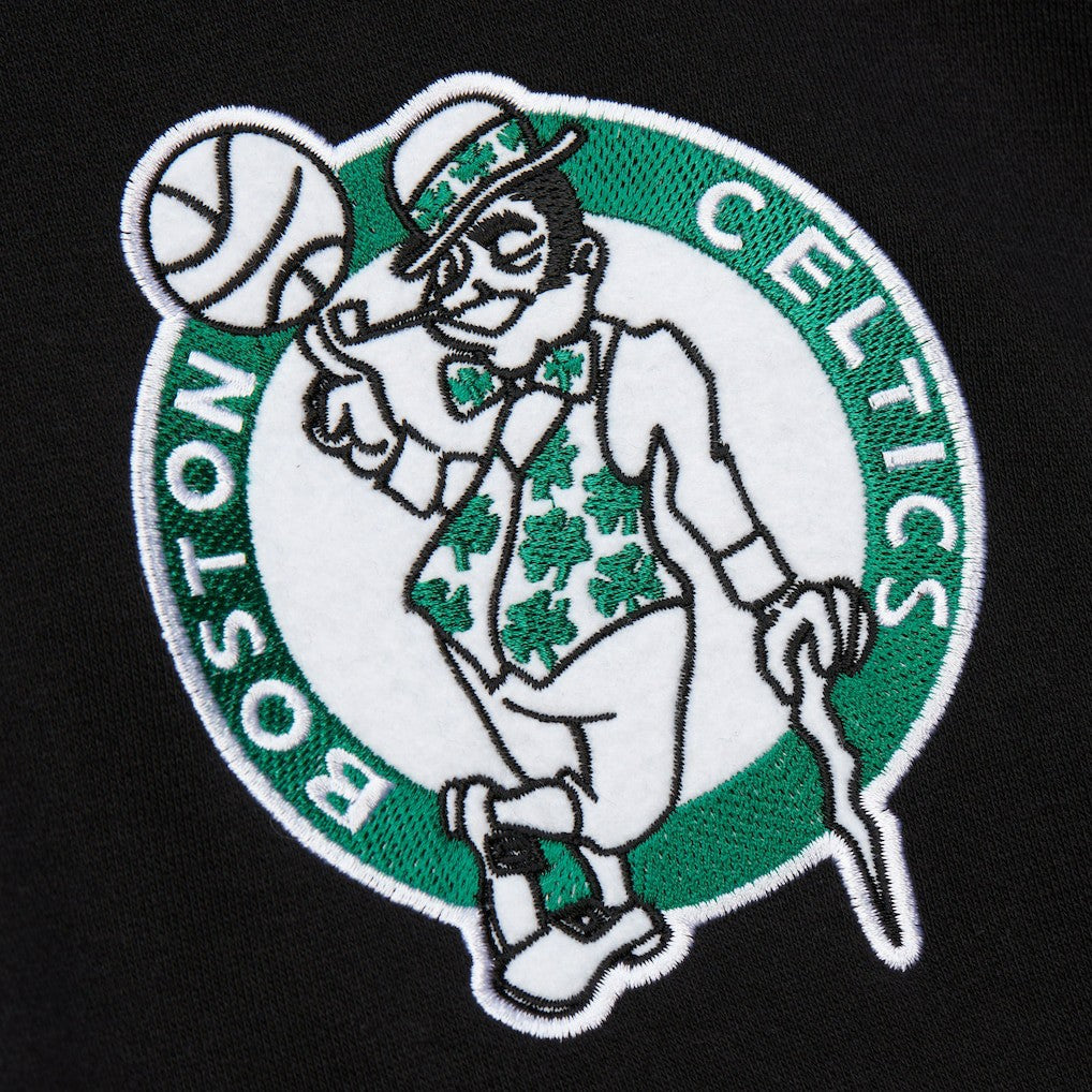 Boston Celtics Hardwood Classics Blackout Collection Pullover Hoodie Black | Mitchell & Ness Near Me