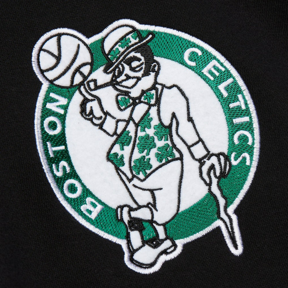 Boston Celtics Hardwood Classics Blackout Collection Pullover Hoodie Black | Mitchell & Ness Near Me