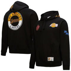 Los Angeles Lakers Hardwood Classics Blackout Collection Pullover Hoodie Black | Mitchell & Ness Near Me