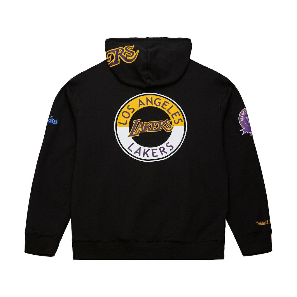 Los Angeles Lakers Hardwood Classics Blackout Collection Pullover Hoodie Black | Mitchell & Ness Near Me