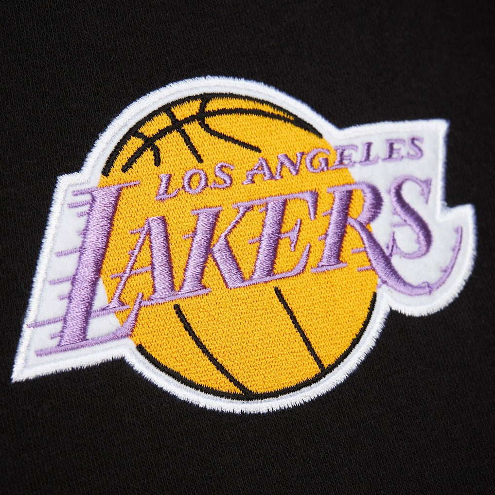 Los Angeles Lakers Hardwood Classics Blackout Collection Pullover Hoodie Black | Mitchell & Ness Near Me