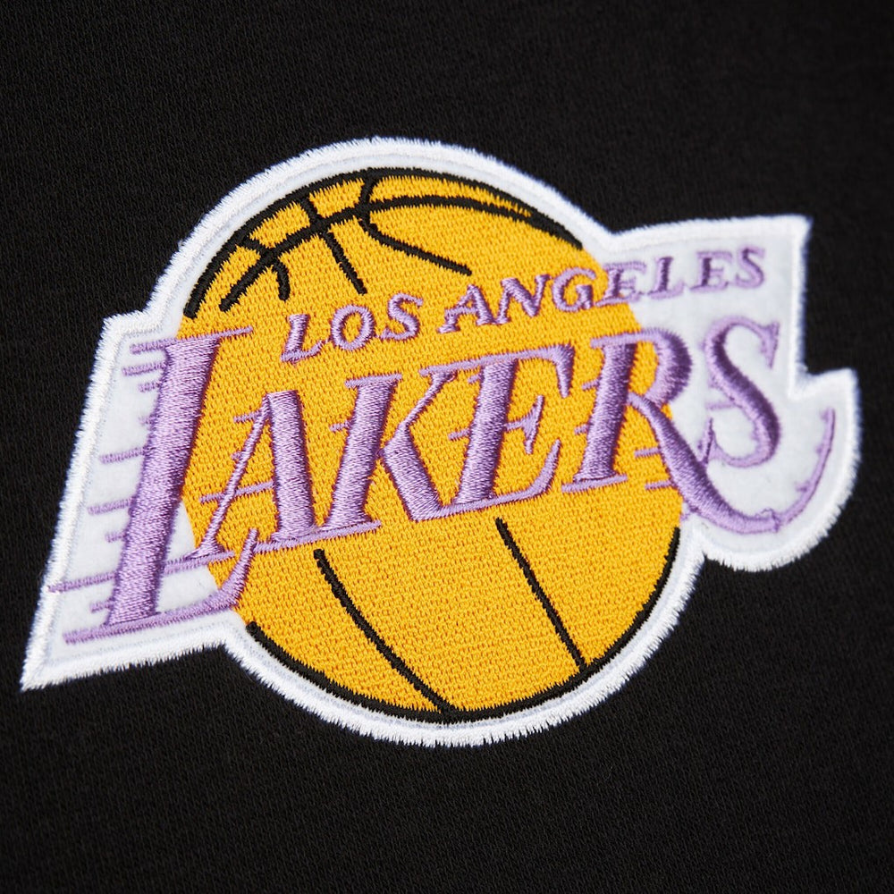 Los Angeles Lakers Hardwood Classics Blackout Collection Pullover Hoodie Black | Mitchell & Ness Near Me