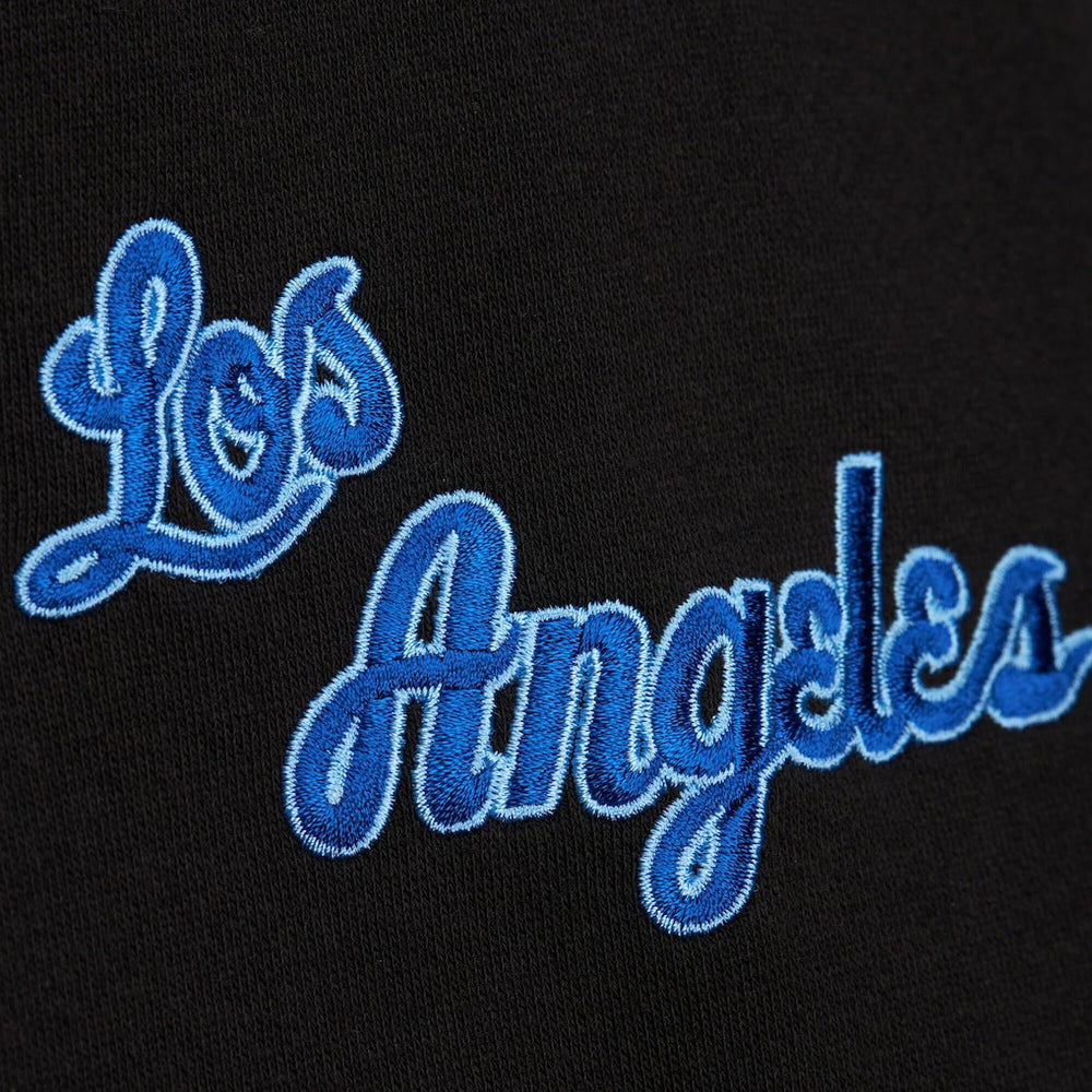 Los Angeles Lakers Hardwood Classics Blackout Collection Pullover Hoodie Black | Mitchell & Ness Near Me