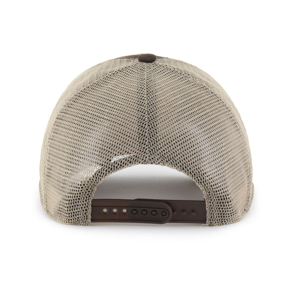 47 brand Cleveland Browns '47 Flagship MVP Trucker Adjustable Hat Brown/Natural