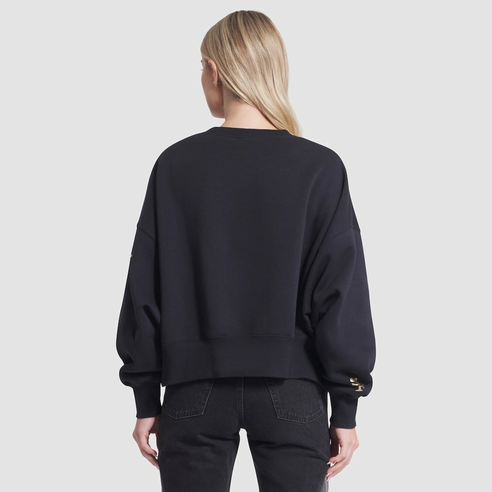 Nike San Francisco 49ers Women's 2025 Rivalries Collection Oversized Phoenix Fleece Sweatshirt Black