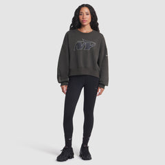 Nike New York Jets Women's 2025 Rivalries Collection Oversized Phoenix Fleece Sweatshirt Gotham Green