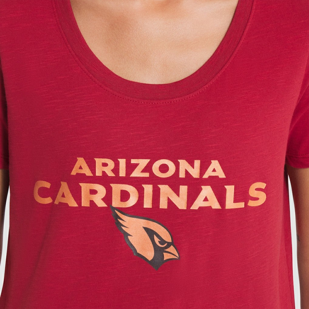 Nike Arizona Cardinals Women's 2025 Rivalries Collection Slub Dri-FIT T-Shirt Red