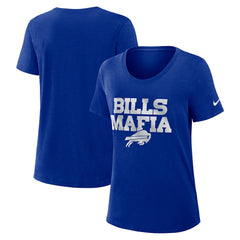 Nike Buffalo Bills Women's 2025 Rivalries Collection Slub Dri-FIT T-Shirt Royal