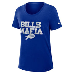Nike Buffalo Bills Women's 2025 Rivalries Collection Slub Dri-FIT T-Shirt Royal