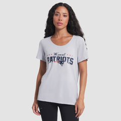 Nike New England Patriots Women's 2025 Rivalries Collection Slub Dri-FIT T-Shirt Silver