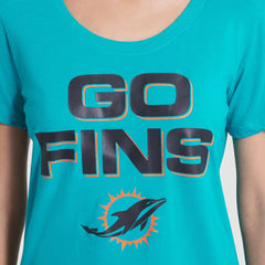 Nike Miami Dolphins Women's 2025 Rivalries Collection Slub Dri-FIT T-Shirt Turbo Green