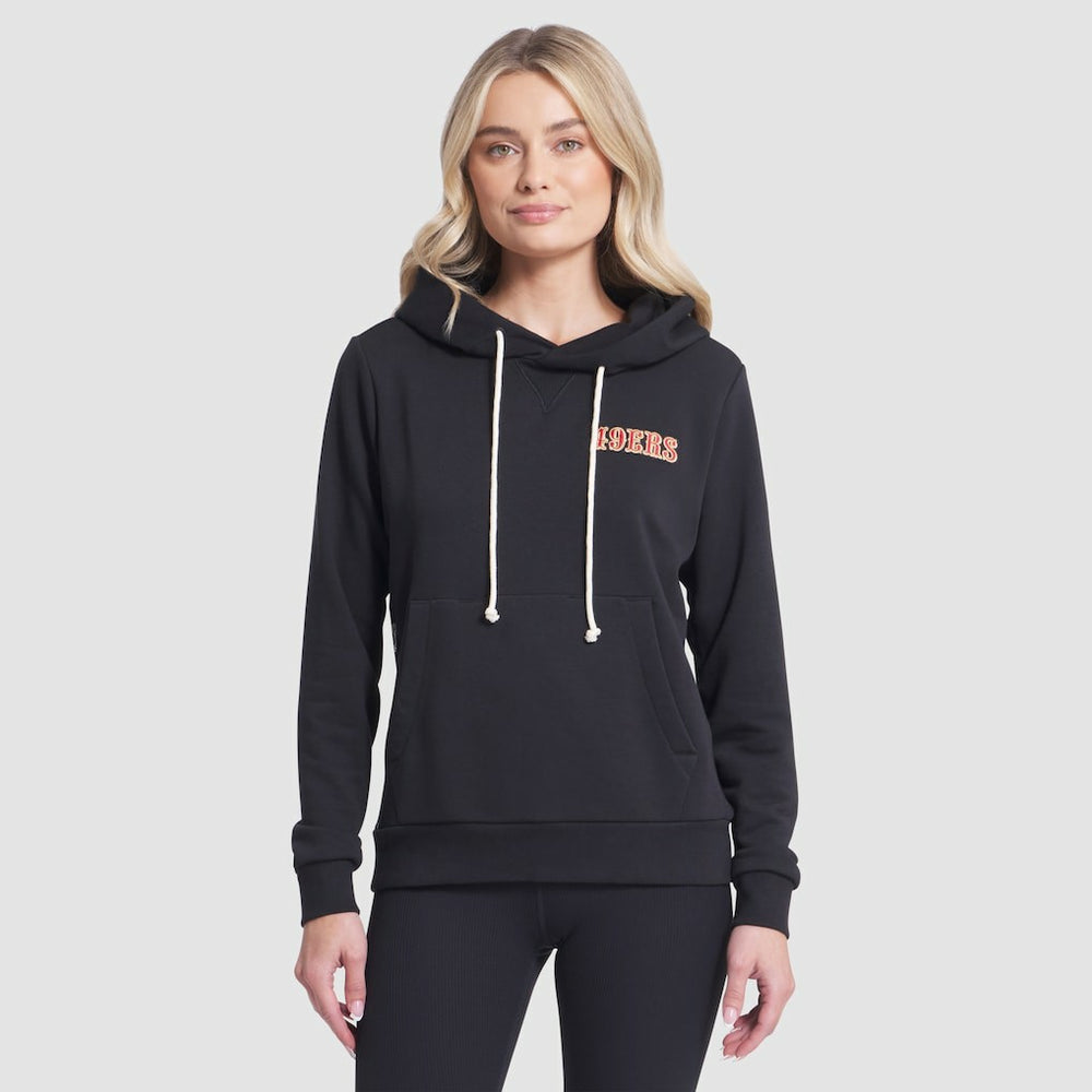 Nike San Francisco 49ers Women's 2025 Rivalries Collection Standard Issue Sideline Dri-FIT Hoodie Black