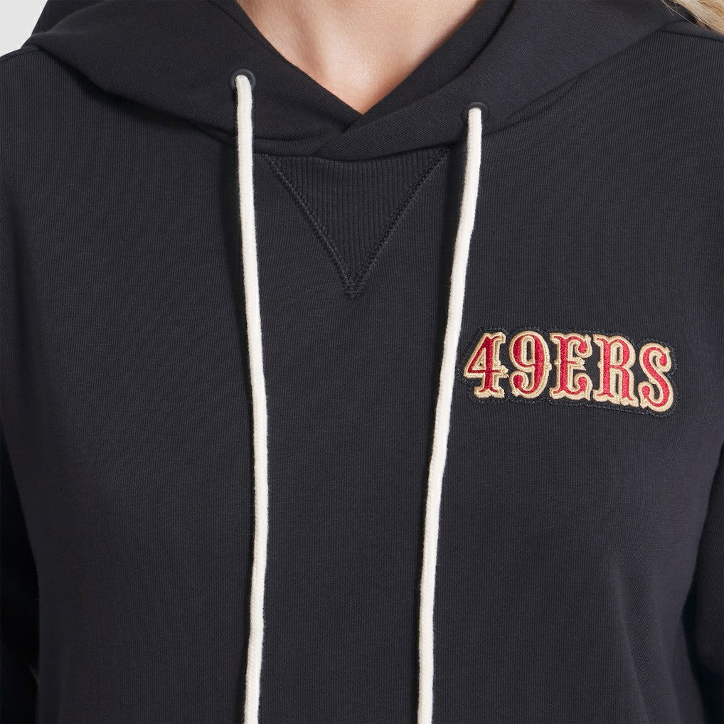 Nike San Francisco 49ers Women's 2025 Rivalries Collection Standard Issue Sideline Dri-FIT Hoodie Black