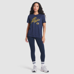 Nike Los Angeles Rams Women's 2025 Rivalries Collection Sideline Velocity Dri-FIT T-Shirt Midnight Blue