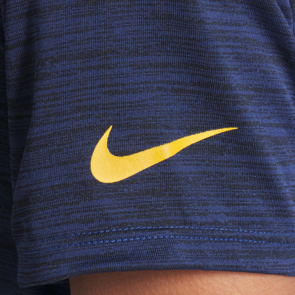 Nike Los Angeles Rams Women's 2025 Rivalries Collection Sideline Velocity Dri-FIT T-Shirt Midnight Blue