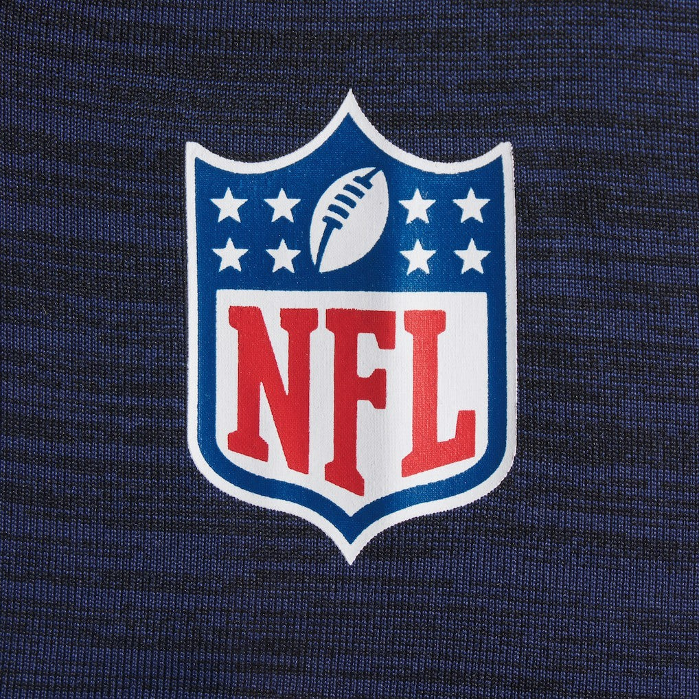 Nike Los Angeles Rams Women's 2025 Rivalries Collection Sideline Velocity Dri-FIT T-Shirt Midnight Blue