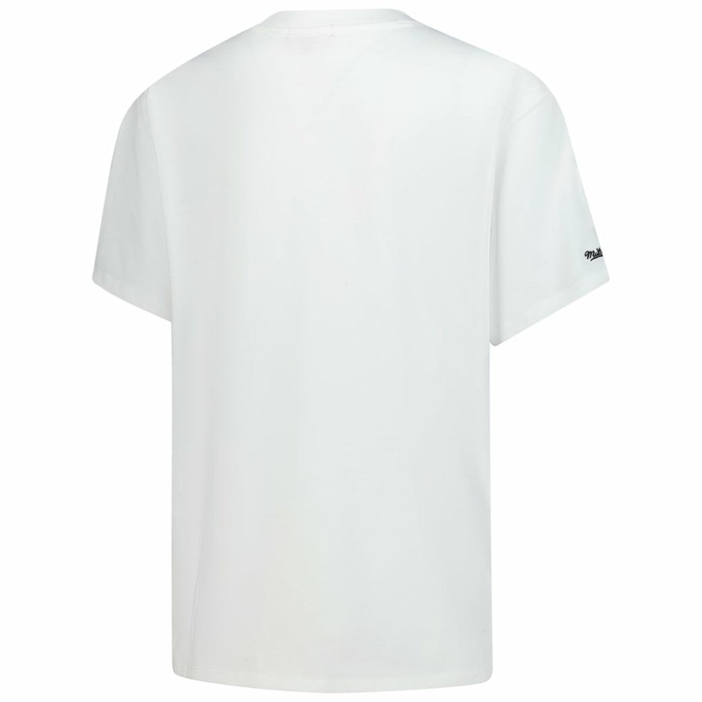 Pittsburgh Pirates Mitchell & Ness Women's Cooperstown Collection Boyfriend T-Shirt - White - Mitchell & Ness Lifestyle