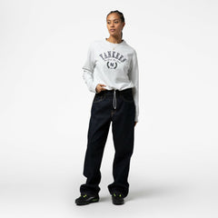 New York Yankees Mitchell & Ness Women's Cropped Toggle Pullover Sweatshirt - Heather Gray - Mitchell & Ness Discount