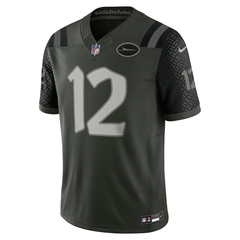 Nike Joe Namath New York Jets 2025 Rivalries Collection Retired Player Limited Jersey Gotham Green