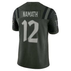 Nike Joe Namath New York Jets 2025 Rivalries Collection Retired Player Limited Jersey Gotham Green