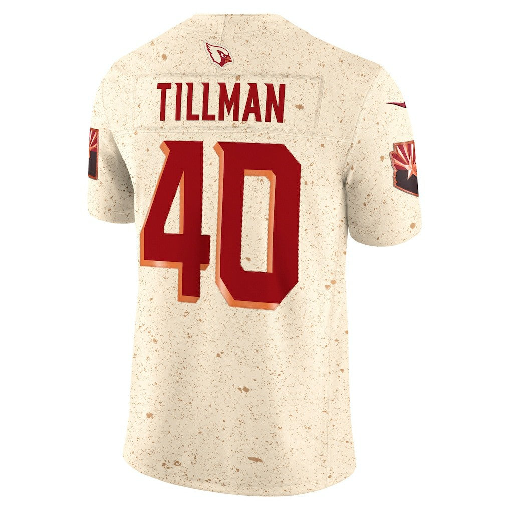 Nike Pat Tillman Arizona Cardinals 2025 Rivalries Collection Retired Player Limited Jersey Natural