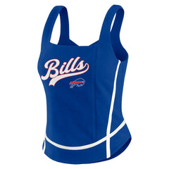 Buffalo Bills WEAR by Erin Andrews Women's Square Neck Tank Top Royal