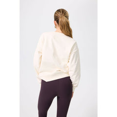 San Francisco Giants Terez Women's Technicolor  Oversized Pullover Sweatshirt - Cream - MLB Online