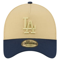 Los Angeles Dodgers x The Heritage Collection New Era LA84 Summer Olympics 9FORTY Adjustable Hat - Gold/Navy - New Era Lifestyle