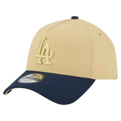 Los Angeles Dodgers x The Heritage Collection New Era LA84 Summer Olympics 9FORTY Adjustable Hat - Gold/Navy - New Era Lifestyle