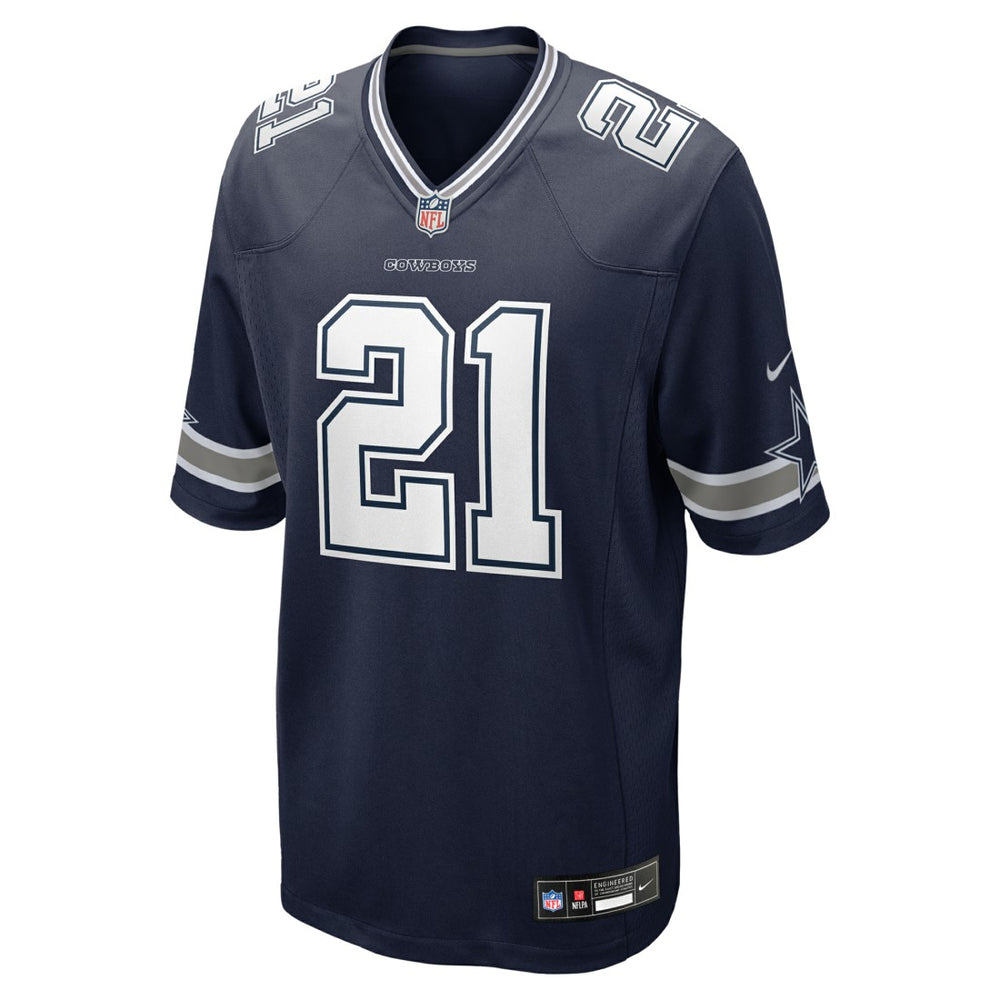 Nike Deion Sanders Dallas Cowboys Team Retired Player Game Jersey Navy