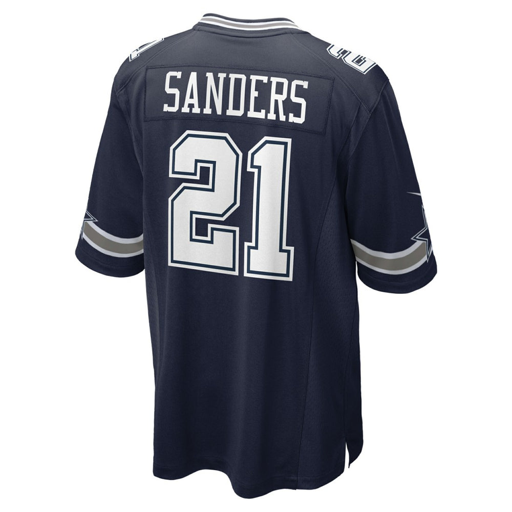 Nike Deion Sanders Dallas Cowboys Team Retired Player Game Jersey Navy