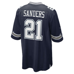 Nike Deion Sanders Dallas Cowboys Team Retired Player Game Jersey Navy