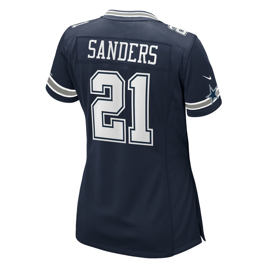 Nike Deion Sanders Dallas Cowboys Women's Team Retired Player Game Jersey Navy