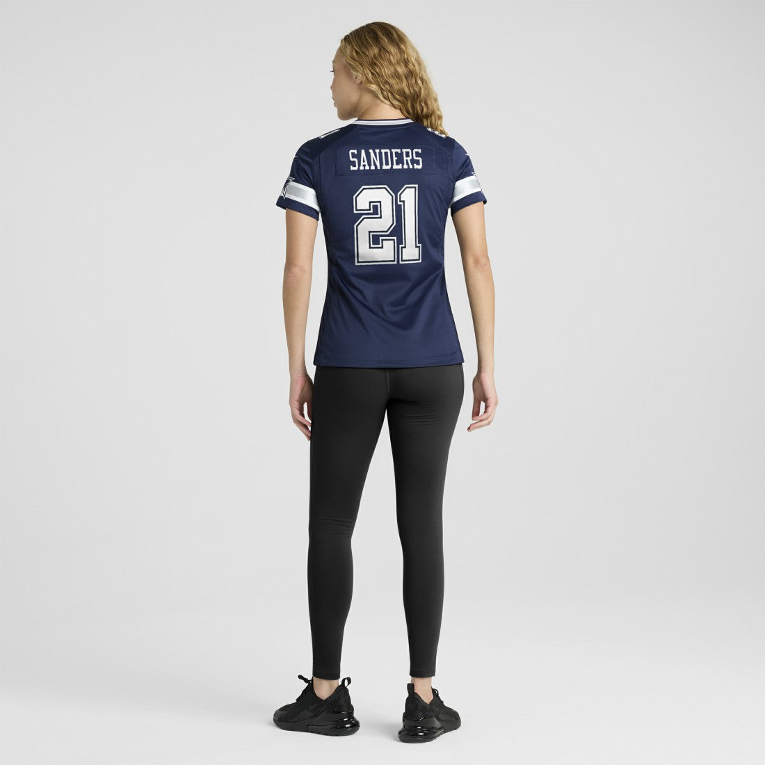 Nike Deion Sanders Dallas Cowboys Women's Team Retired Player Game Jersey Navy