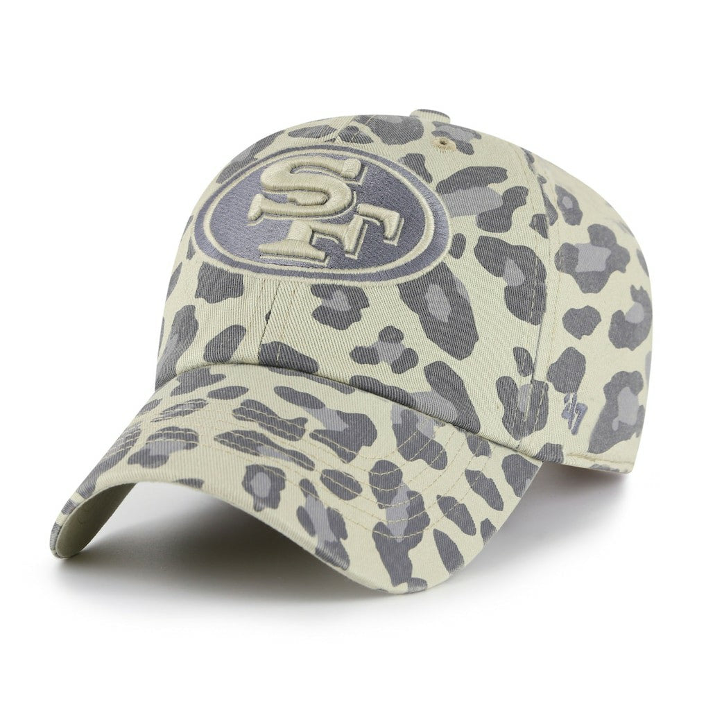 47 brand San Francisco 49ers '47 Women's Bagheera Clean Up Adjustable Hat Gray