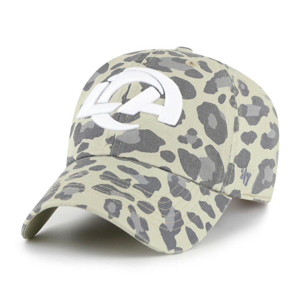 47 brand Los Angeles Rams '47 Women's Bagheera Clean Up Adjustable Hat Gray