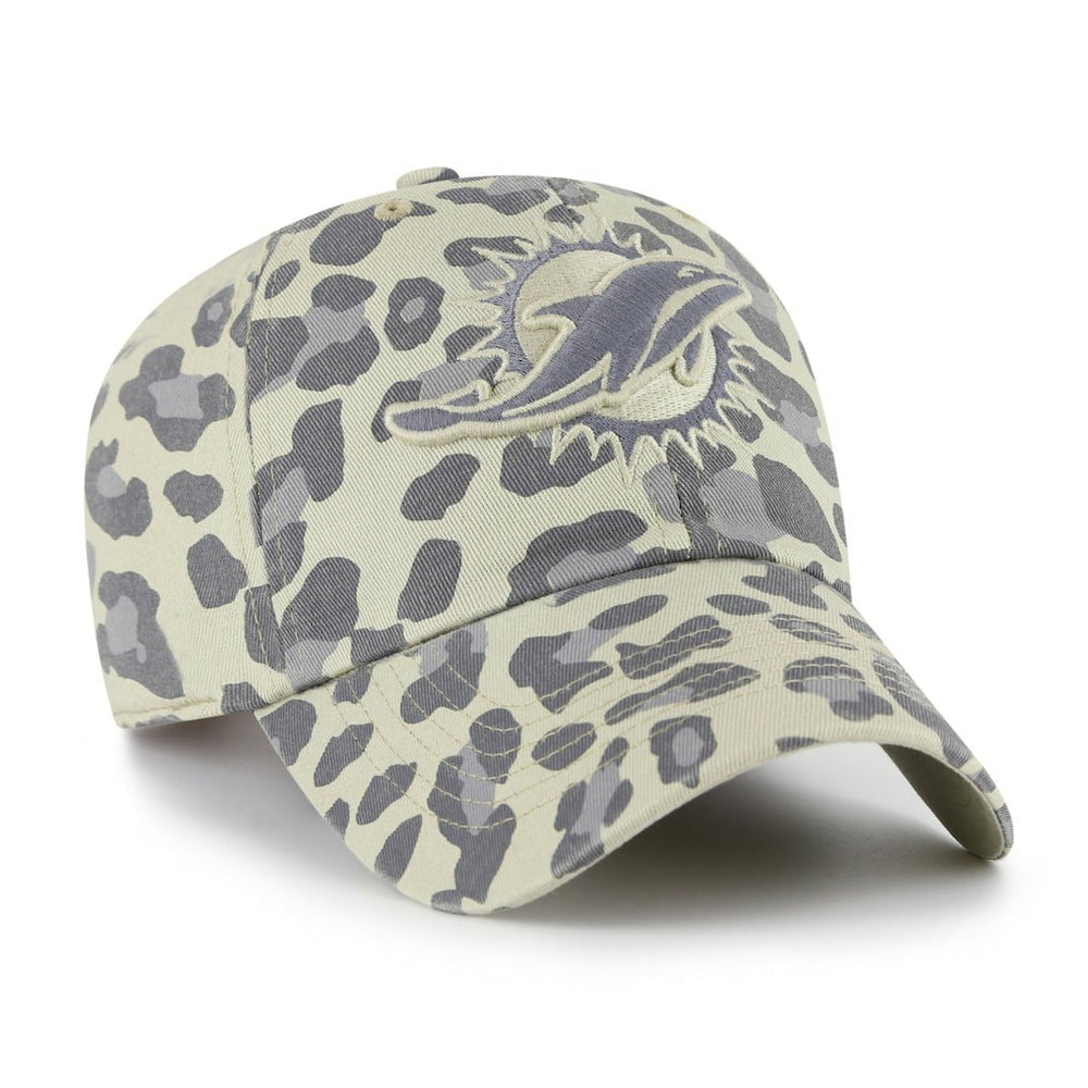 47 brand Miami Dolphins '47 Women's Bagheera Clean Up Adjustable Hat Gray