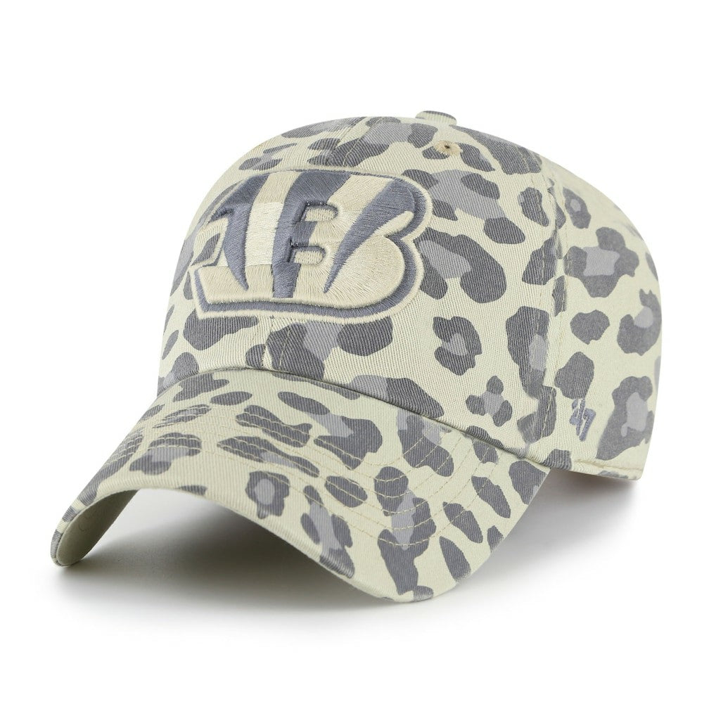 47 brand Cincinnati Bengals '47 Women's Bagheera Clean Up Adjustable Hat Gray