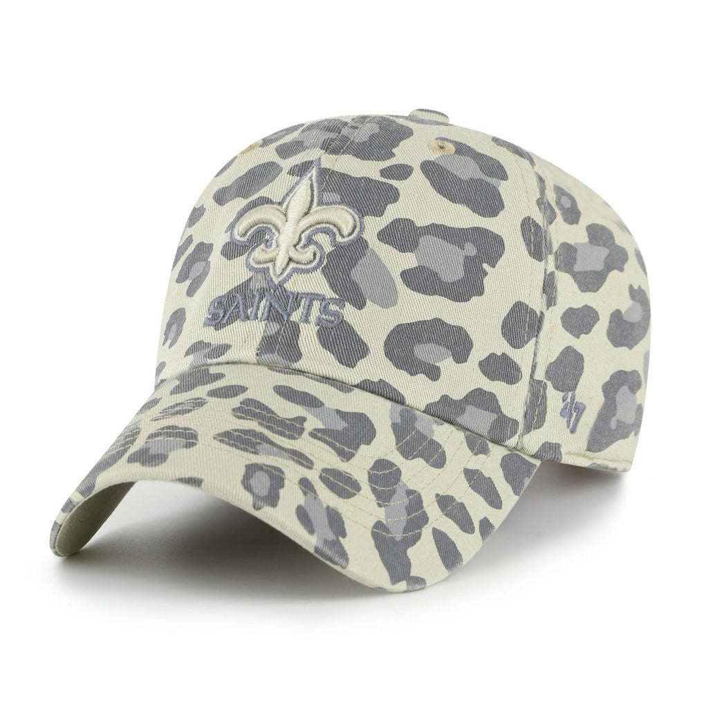 New Orleans Saints '47 Women's Bagheera Clean Up Adjustable Hat Gray