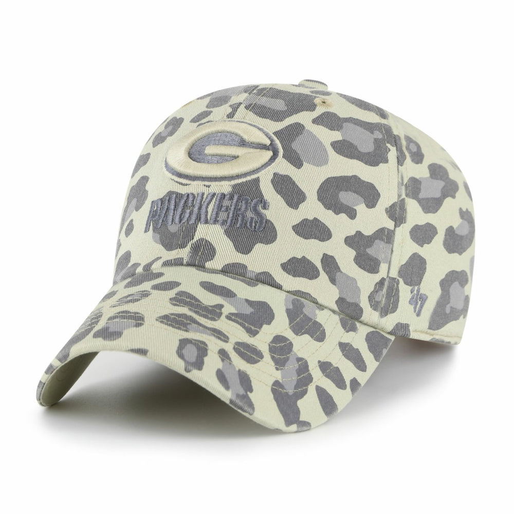 47 brand Green Bay Packers '47 Women's Bagheera Clean Up Adjustable Hat Gray