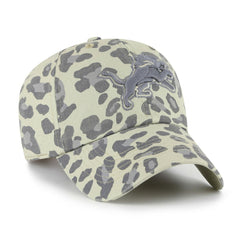 47 brand Detroit Lions '47 Women's Bagheera Clean Up Adjustable Hat Gray