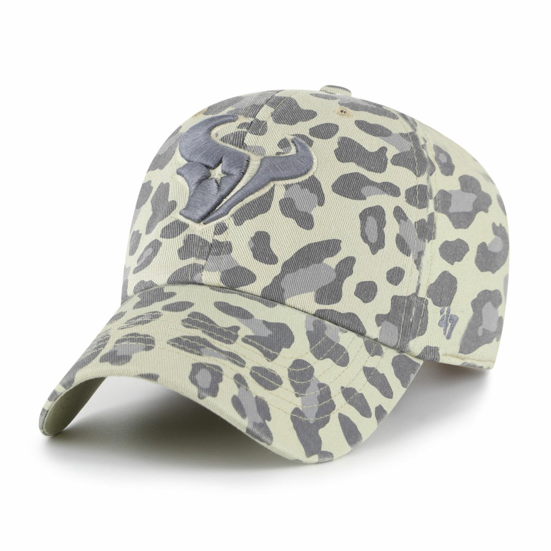 47 brand Houston Texans '47 Women's Bagheera Clean Up Adjustable Hat Gray